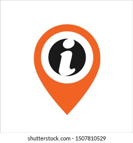 Information Icon Vector Info Locationpin