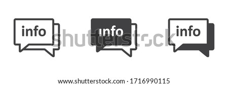 information icon Vector,  isolated on white background