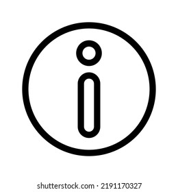 Information Icon Vector Symbol Design Illustration