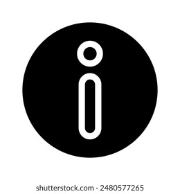 Informationen Symbol Vektorgrafik Symbol Design Illustration