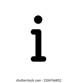 vector de icono de información. símbolo vector para diseño gráfico