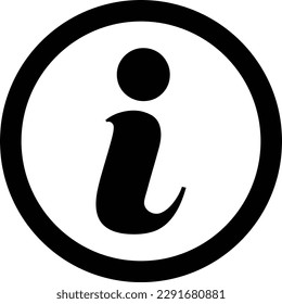 Information icon vector in trendy style . Info icon . Faq icon
