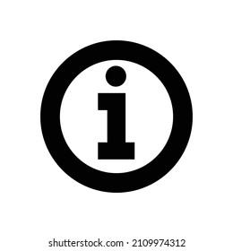 Information icon, web icon, technology icon vector illustration