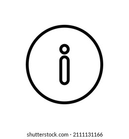 Information icon, Web icon, Technology vector illustration