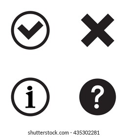 Information icons