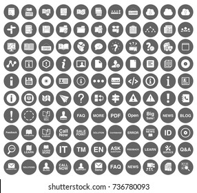 Iconos de información