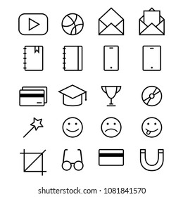 information icons set