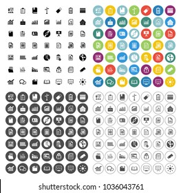 Information icons set - info web sign and symbols - internet design computer illustrations