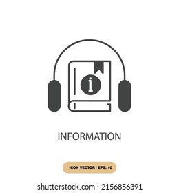 information icons  symbol vector elements for infographic web
