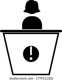 Informationsblatt, Vektorsymbol, Vektorsymbol