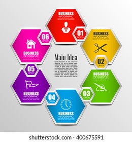 Information infographic statistic vector presentation. Graphic composition for your business presentations. glossy strip for your annotations. color sticker for registration of proposals
