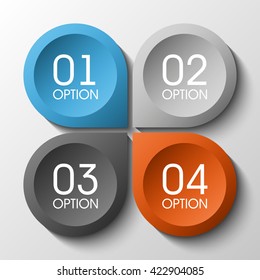 Information infographic statistic vector presentation. Graphic composition for your business presentations. glossy Arrow for your annotations. color sticker for registration of proposals
