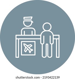 Information line circle icon vector image. Can also be used for web apps, mobile apps and print media.