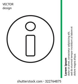 information line icon