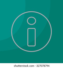 information line icon