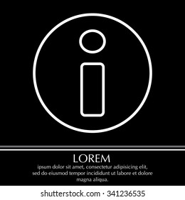 information line icon