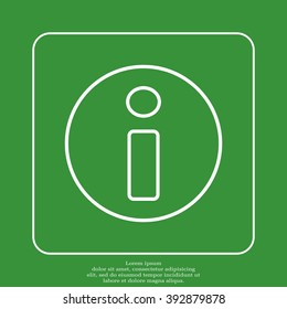 information line icon