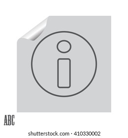 information line icon