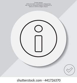 information line icon