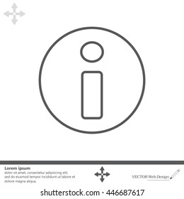 information line icon