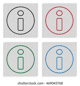 information line icon