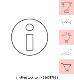 information line icon