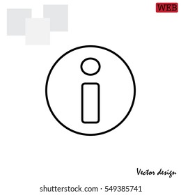 information line icon