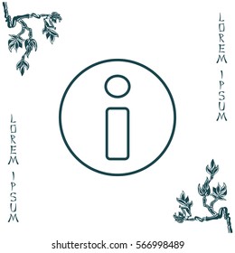 information line icon
