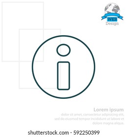 information line icon