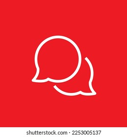 Information line icon. Graphic resource template, vector illustration.