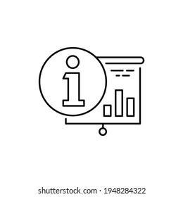 Information сolor line icon. Pictogram for web page, mobile app, promo. UI UX GUI design element. Editable stroke.
