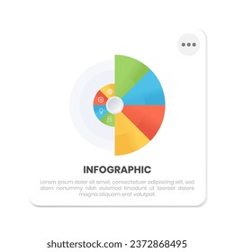 information list template in the form of a simple infographic