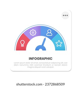 information list template in the form of a simple infographic