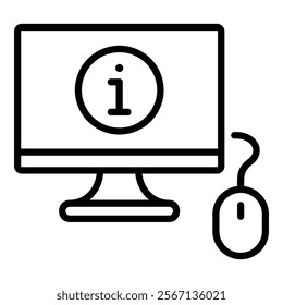 Information Literacy Icon Element For Design