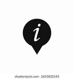 information location icon sign vector