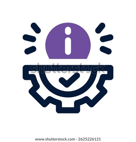 information management duotone icon. Sleek and modern vector icon for websites, mobile apps, marketing materials, and corporate design. Fully scalable and ready to use.