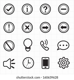 Information and Notification icons