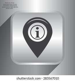 information on pin icon