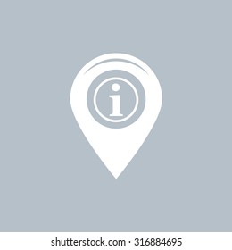 information on pin icon