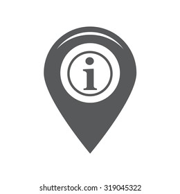 information on pin icon