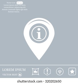 information on pin icon