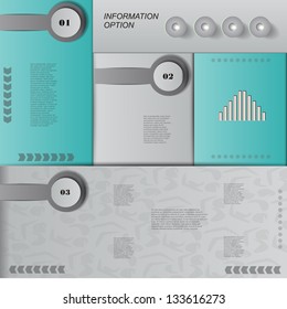 Information option banner