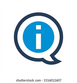 Information and other icon concept