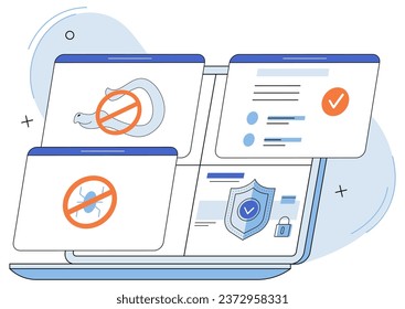 Information privacy. Vector illustration. Information privacy is metaphorical key unlocks protection and safety personal data Safeguarding access to sensitive information is crucial for maintaining