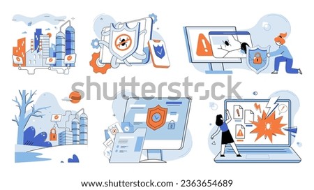 Information privacy. Vector illustration. Information privacy is metaphorical key unlocks protection and safety personal data Safeguarding access to sensitive information is crucial for maintaining