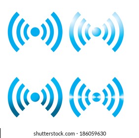Information/ Radio Warning Sign- Vector