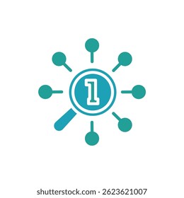 information retrieval icon. vector.Editable stroke.linear style sign for use web design,logo.Symbol illustration.