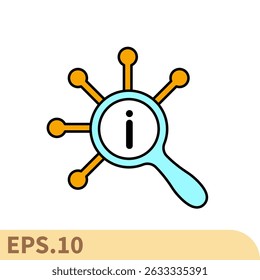 information retrieval icons  symbol vector elements for infographic web
