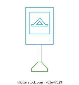information road sign design