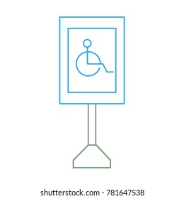 information road sign design